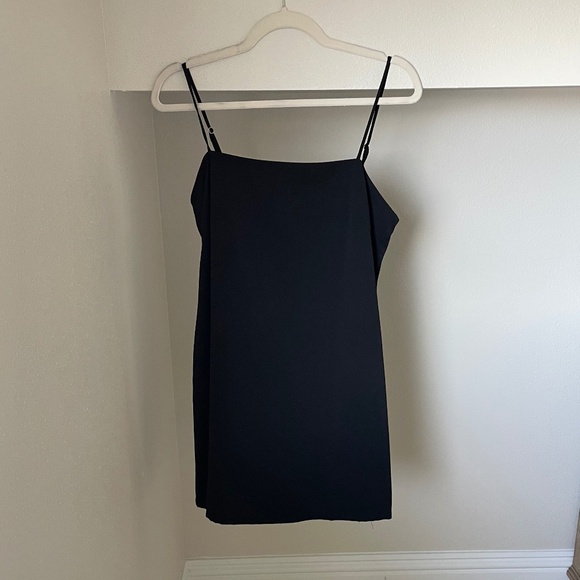 NWOT Amanda Prichard Black Mesh Overlay Mini Dress (Size M) - Picture 5 of 8